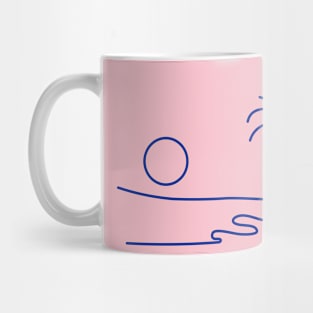 chill line art Mug